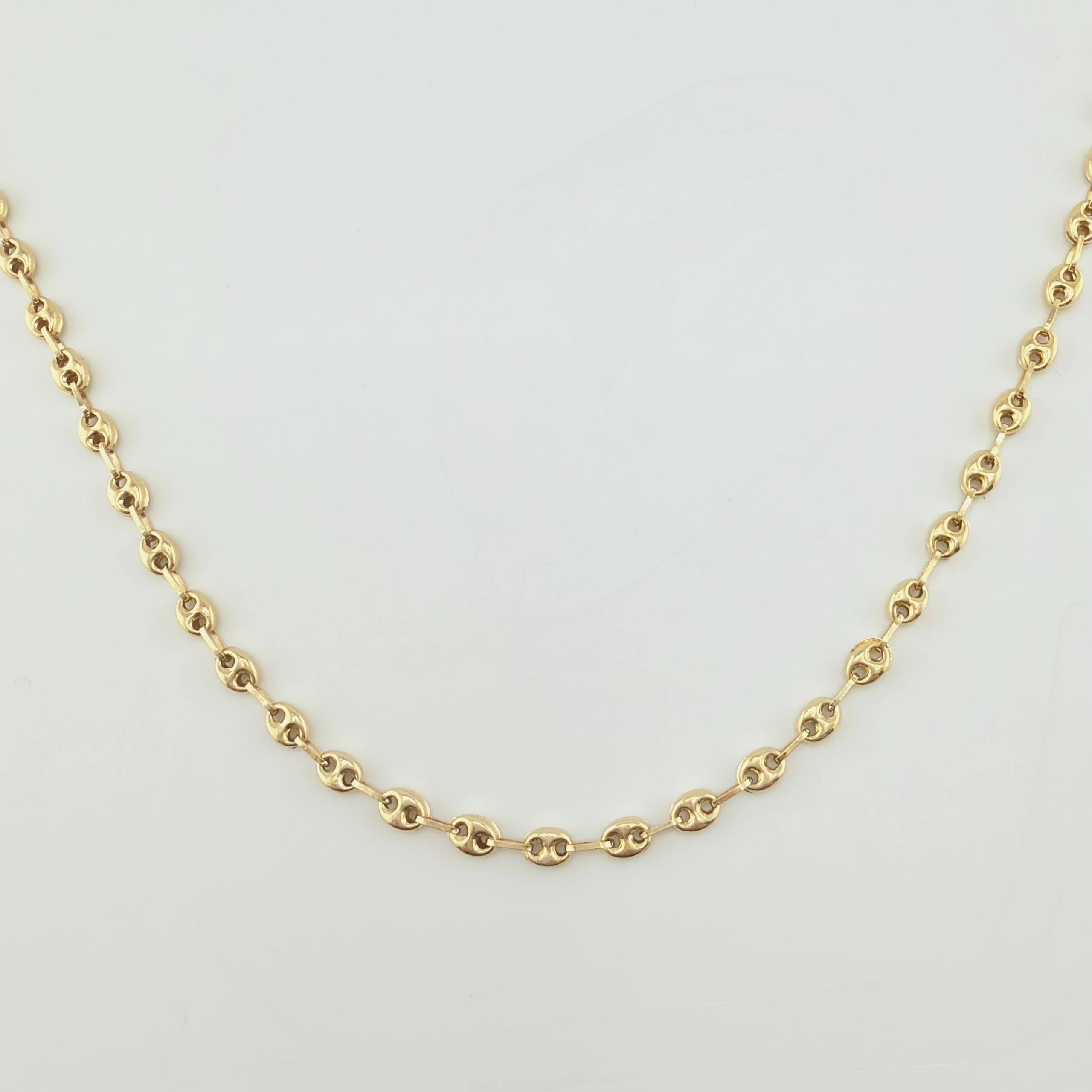 Cadena GC 6.65gr / 19 3/4 in / 3.8mm Oro Amarillo 18K