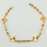 Bracelet GC Golden Clover 4.85gr / 7 3/4 in / 10mm 18K Yellow Gold