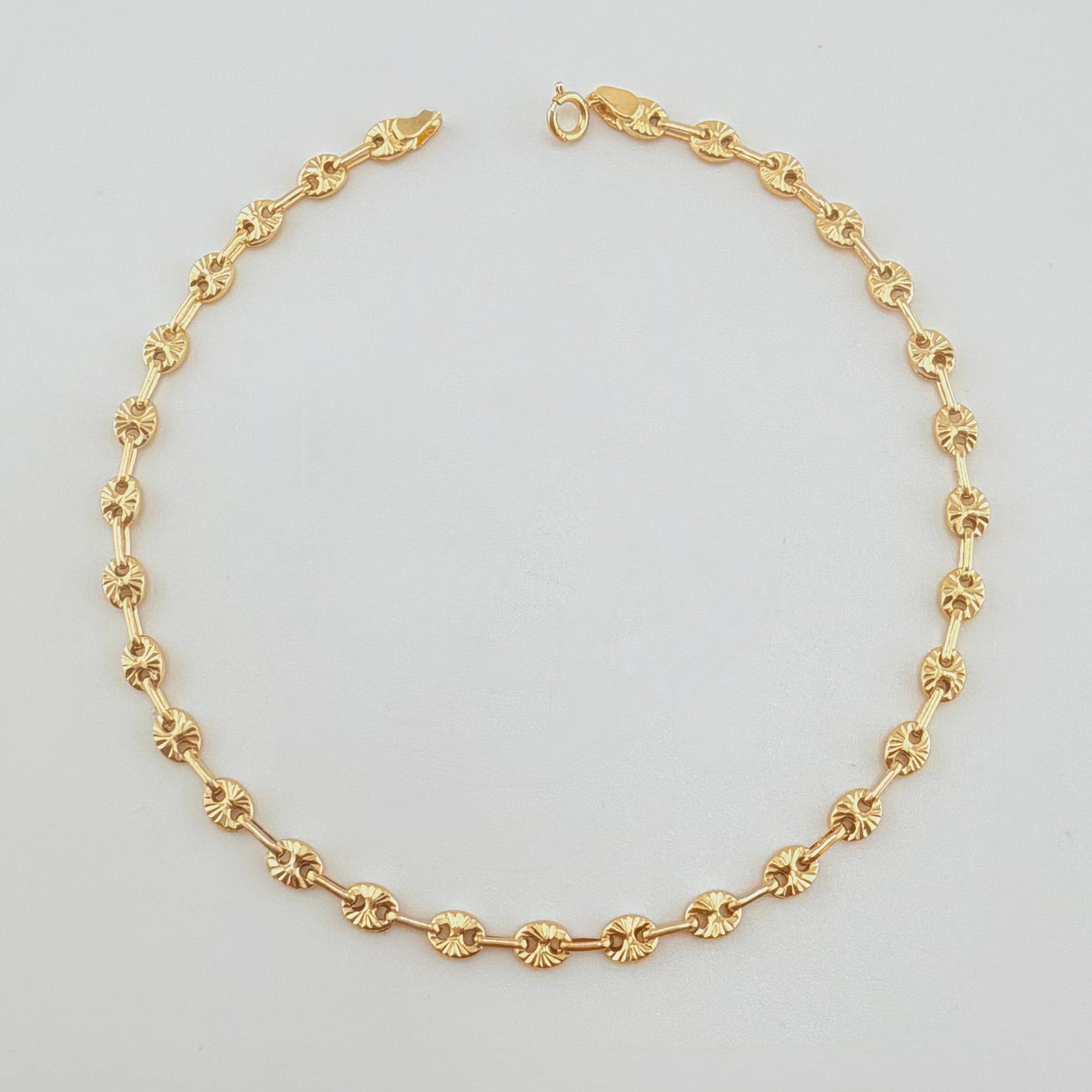 Pulso GC 2.35gr / 7 3/4 in / 3.2mm Oro Amarillo 18K