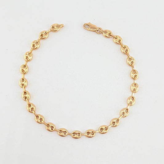 Pulso GC 4.75gr / 8 1/4 in / 5.3mm Oro Amarillo 18K