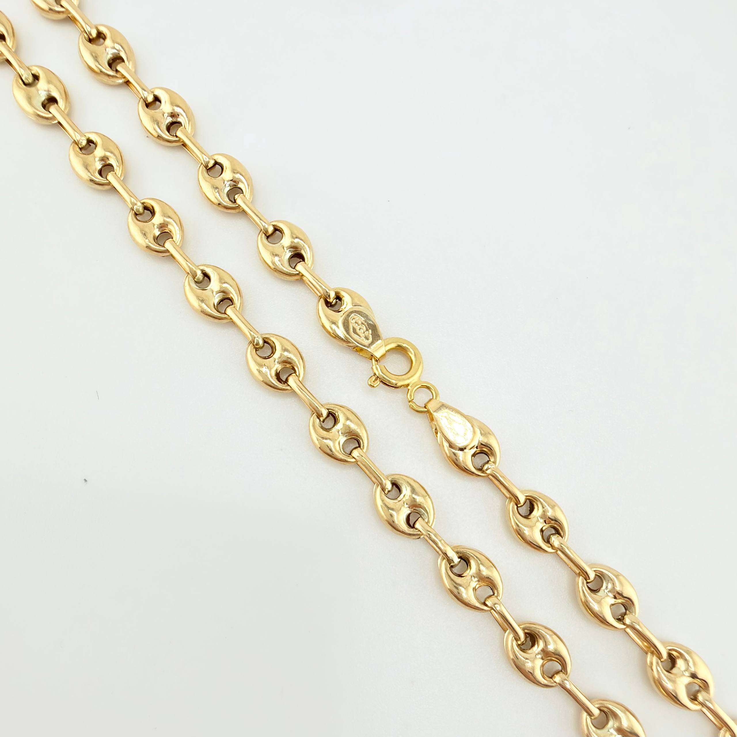 Cadena Gc 9.4 g / 20 3/4 in / 4.8 mm Oro Amarillo 18K