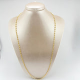 Cadena GC 6.25gr / 25 1/2 in / 3.2mm Oro Amarillo 18K