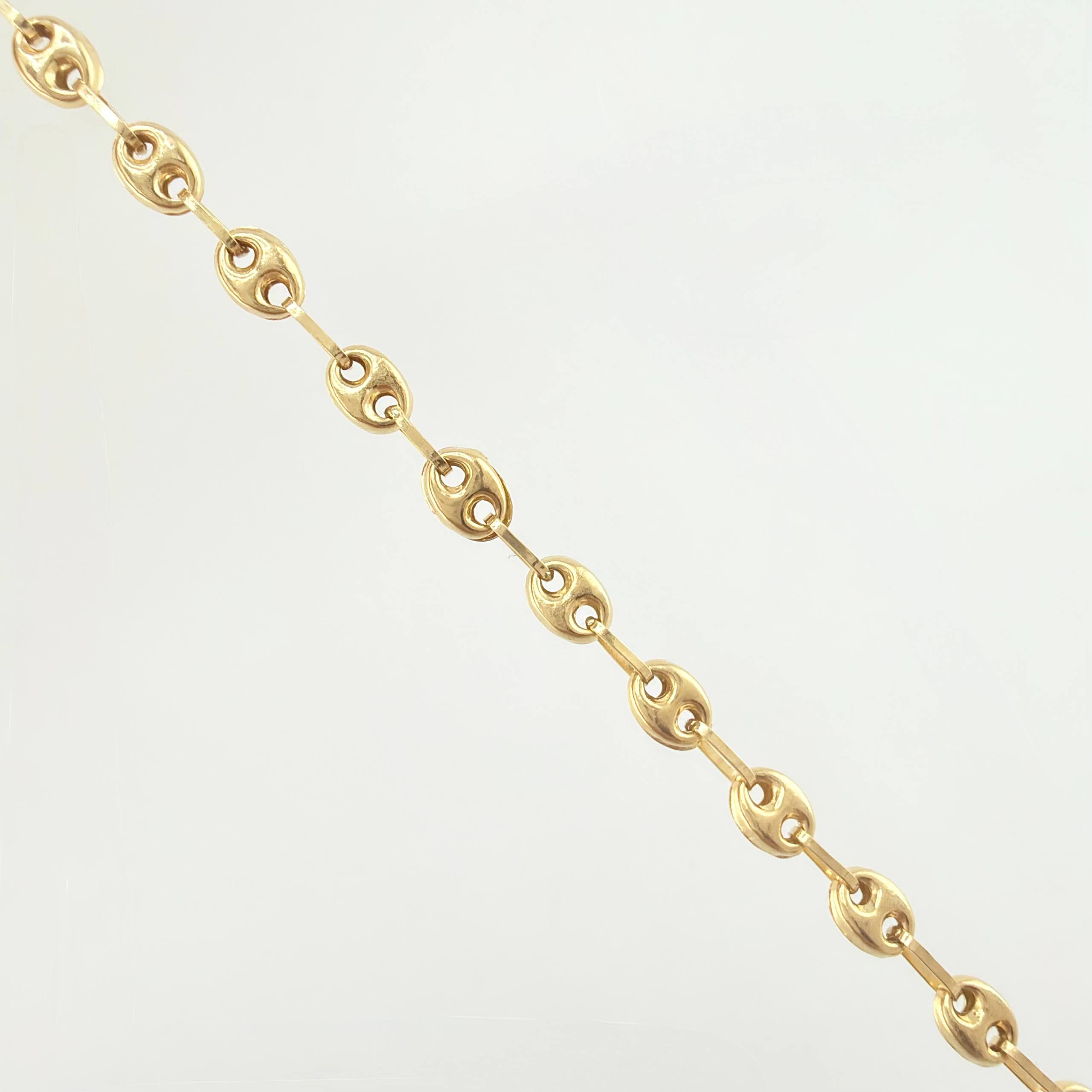 Cadena GC 6.65gr / 19 3/4 in / 3.8mm Oro Amarillo 18K