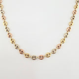 Cadena GC 12gr / 19 3/4 in / 6.2mm Tres Oros 18K