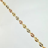 Cadena GC 12.3gr / 20 3/4 in / 6.2mm Tres Oros 18K