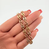 Cadena GC 12gr / 19 3/4 in / 6.2mm Tres Oros 18K