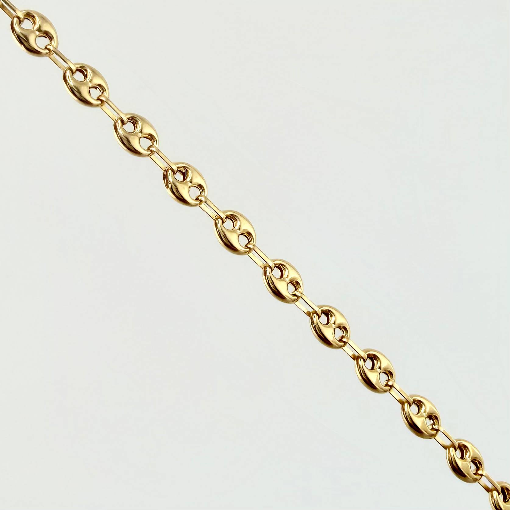 Cadena GC 7.5gr / 19 3/4 in / 4.3mm Oro Amarillo 18K