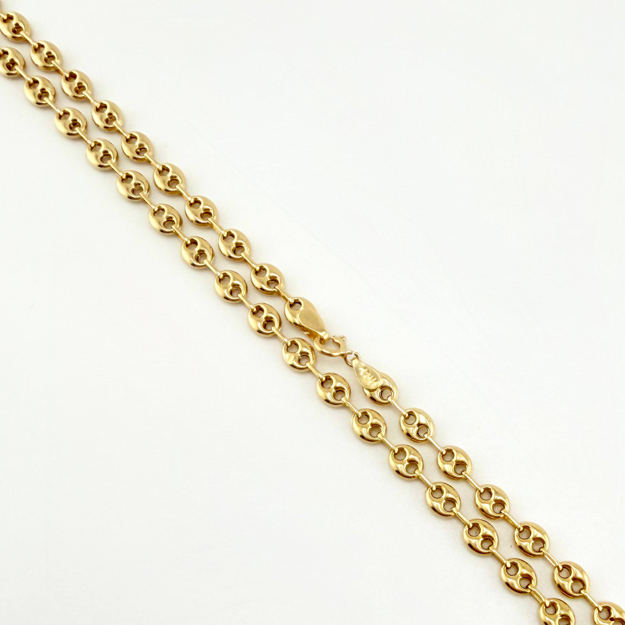 Cadena GC 7.5gr / 19 3/4 in / 4.3mm Oro Amarillo 18K