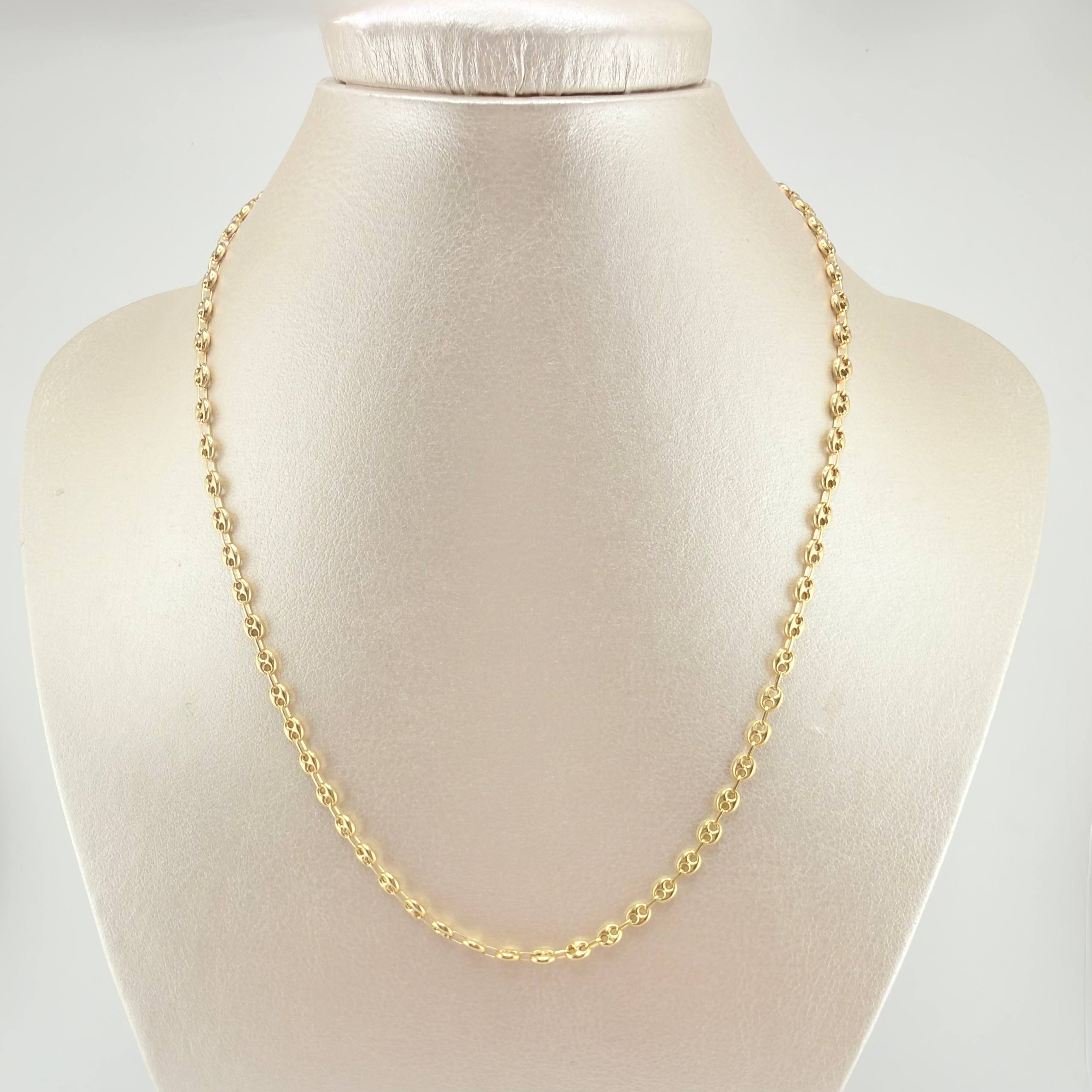 Cadena GC 7.5gr / 19 3/4 in / 4.3mm Oro Amarillo 18K