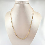 Cadena GC 7.2gr / 25 1/2 in / 3.7mm Tres Oros 18K
