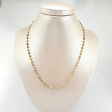 Cadena GC 4.9gr / 17 3/4 in / 3.6mm Tres Oros 18K