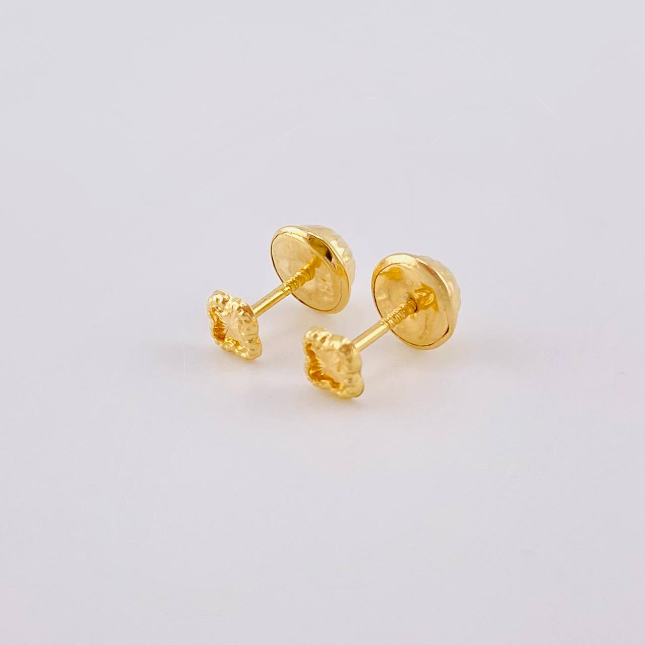 Topos Trebol 0.35 g / in / 3.7 mm Oro Amarillo 18K