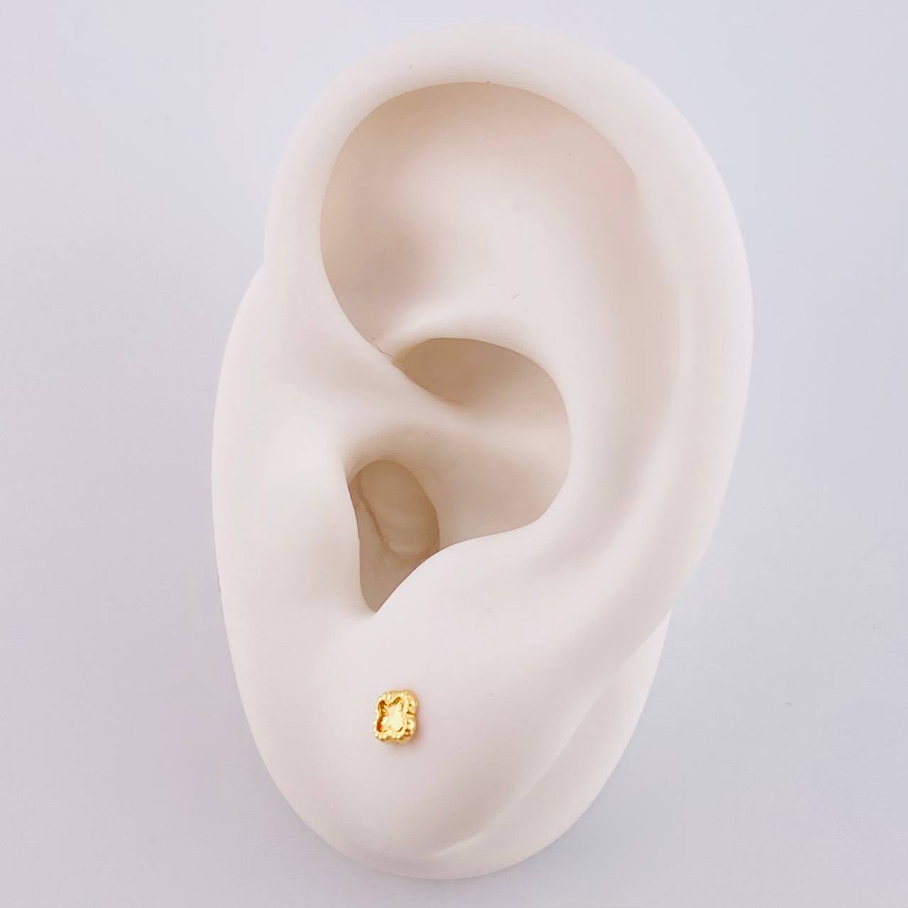 Topos Trebol 0.35 g / in / 3.7 mm Oro Amarillo 18K
