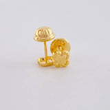 Topos Trebol 0.45 g / in / 4.5 mm Oro Amarillo 18K