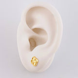 Topos Trebol 0.55 g / in / 6.95 mm Oro Amarillo 18K