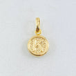 Pendant Letter K 0.4gr / 0.6in / 18K Gold