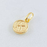 Dije Letra K 0.4gr / 1/2 in / Oro Amarillo 18K