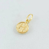 Dije Letra H 0.35gr / 1/2 in / Oro Amarillo 18K