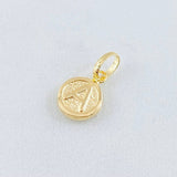 Pendant Letter A 0.35gr / 0.6in / 18K Gold