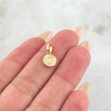 Pendant Letter D 0.35gr / 0.6in / 18K Gold