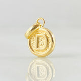 Pendant Letter D 0.35gr / 0.6in / 18K Gold
