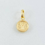 Dije Letra Y 0.4gr / 1/2 in / Oro Amarillo 18K