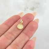 Dije Letra Y 0.4gr / 1/2 in / Oro Amarillo 18K