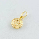Dije Letra G 0.35gr / 1.5cm / Oro Amarillo 18K