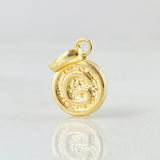 Dije Letra G 0.35gr / 1.5cm / Oro Amarillo 18K