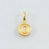 Pendant Letter O 0.4gr / 1.5cm / 18K Gold Yellow