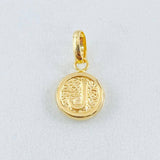 Pendant Letter J 0.35gr / 0.6in / 18K Gold