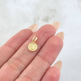 Pendant Letter J 0.35gr / 0.6in / 18K Gold