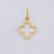 Dije Crúz Suiza 0.65 g / 3/4 in Oro Amarillo 18K