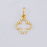 Dije Crúz Suiza 0.65 g / 3/4 in Oro Amarillo 18K