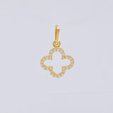 Dije Cruz Suiza 0.6gr / 1 in / Oro Amarillo 18K *