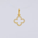 Dije Crúz Suiza 0.65 g / 3/4 in Oro Amarillo 18K