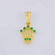 Dije Corona 0.8gr / 3/4 in / Oro Amarillo 18K ©