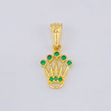Dije Corona 0.8gr / 3/4 in / Oro Amarillo 18K ©