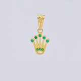 Dije Corona 0.8gr / 3/4 in / Oro Amarillo 18K ©