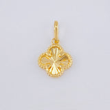 Golden Clover Pendant 0.8 g / 3/4 in 18K Yellow Gold