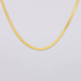 Cadena Espejo 4.6gr / 15 3/4 in / 2mm Oro Amarillo +3 18K &