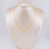 Herringbone Chain 3.65gr / 15 3/4 in / 2.4mm Yellow Gold +3 18K *