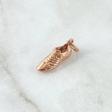 Dije Zapato Guayo 2.25gr / 2.3cm / Oro Rosa 18K