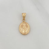 Dije Virgen Maria 0.7gr / 3/4 in / Oro Amarillo 18K &
