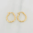 Candongas Kari 0.85 g / 1/2 in Oro Amarillo 18K