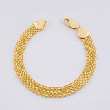 Pulso Chino 13.5g / 7 3/4 in / 8.95mm Oro Amarillo 18K