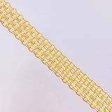 Bismark Bracelet 13.4g / 7 3/4 in / 8.8mm 18K Yellow Gold