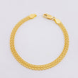 Pulso Chino 5.35g / 7 1/4 in / 4.7mm Oro Amarillo 18K