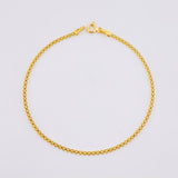Bismark Bracelet 1.95g / 7 1/2 in / 2mm Yellow Gold 18K