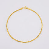 Pulso Chino 2g / 7 1/2 in / 1.95mm Oro Amarillo 18K
